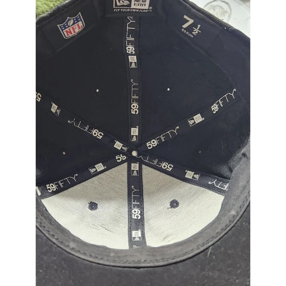 Carolina Panthers Black Camo‎ Snapback Hat - Picture 7 of 8